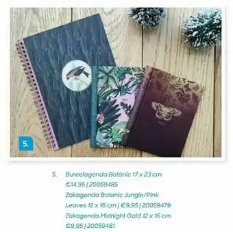 Bureelagenda botanic