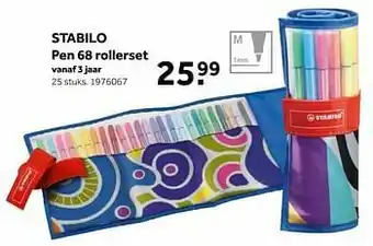 Stabilo pen 68 rollerset
