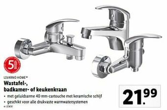 Lidl Wastafel-, badkamer- of keukenkraan aanbieding