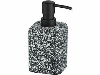 Multi bazar Wenko Zeepdispenser Terrazzo Zwart aanbieding