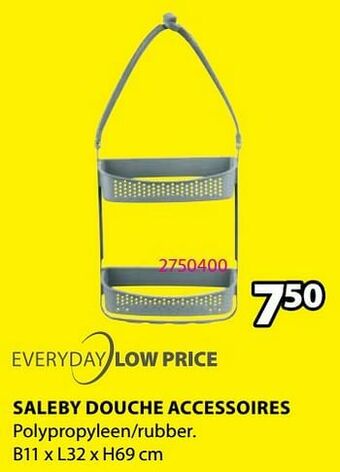 Jysk Saleby douche accessoires aanbieding