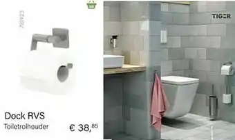 Multi bazar Dock rvs toiletrolhouder aanbieding