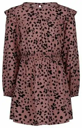 HEMA HEMA Kinderjurk Met Smock Roze (roze) aanbieding