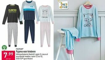 ALDI Pyjama voor kinderen aanbieding