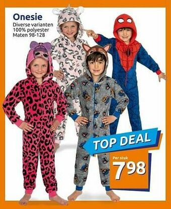 Action Onesie aanbieding