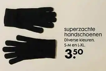 Superzachte handschoenen