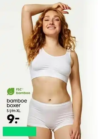 HEMA Bamboe boxer aanbieding