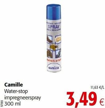 Camille water-stop impregneerspray