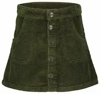 HEMA HEMA Kinderrok Corduroy Legergroen (legergroen) aanbieding