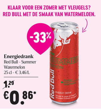 Delhaize Energiedrank aanbieding