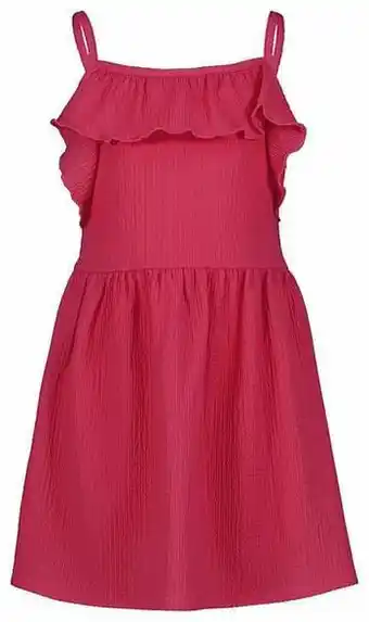 HEMA HEMA Kinderjurk Structuur Koraal (koraal) aanbieding
