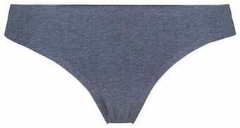 HEMA HEMA Damesstring Second Skin Katoen Donkerblauw (donkerblauw) aanbieding