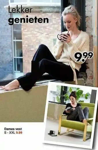 Wibra Dames vest aanbieding