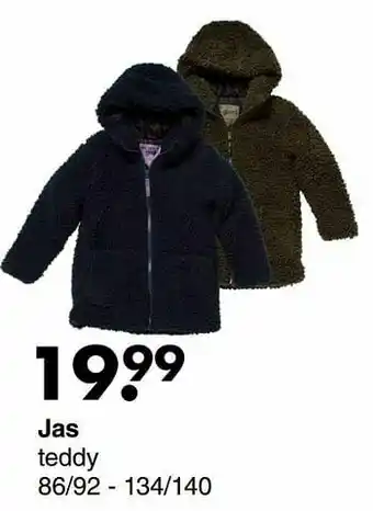 Wibra Jas teddy aanbieding