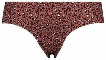 HEMA HEMA Damesbrazilian Micro Kant Luipaard Terra (terra) aanbieding