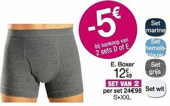 Damart Boxer aanbieding