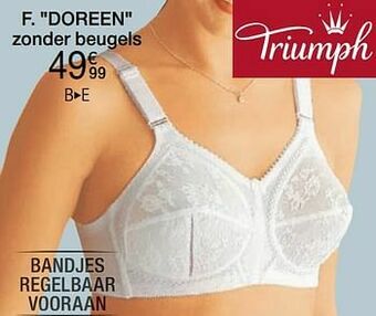Doreen triumph beha zonder beugels