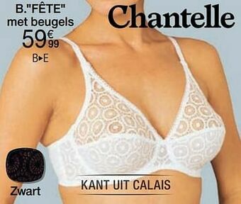 Damart Fête chantelle beugelbeha aanbieding