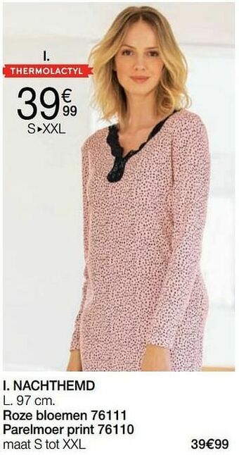 Damart Nachthemd aanbieding