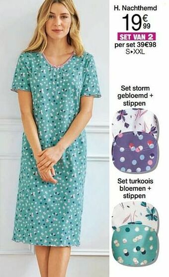 Damart Nachthemd aanbieding