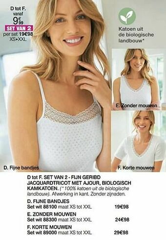 Damart Fijne bandjes aanbieding
