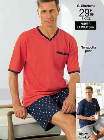 Damart Shortama aanbieding