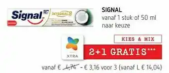Spar Colruyt Signal aanbieding