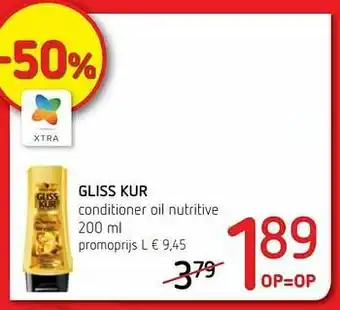 Gliss kur conditioner oil nutritive