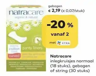 Natracare gebogen