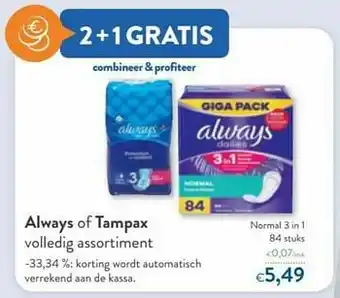 OKay Always normal 3 in 1 aanbieding