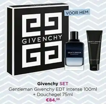 ICI PARIS XL Givenchy set gentleman givenchy edt intense + douchegel aanbieding