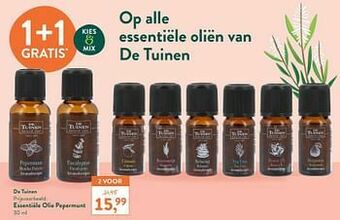 Holland & Barrett Essentiële olie pepermunt aanbieding