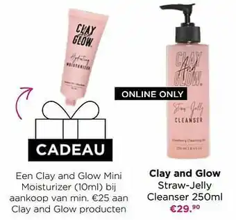 ICI PARIS XL Clay and glow straw-jelly cleanser aanbieding