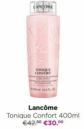 ICI PARIS XL Lancôme tonique confort aanbieding