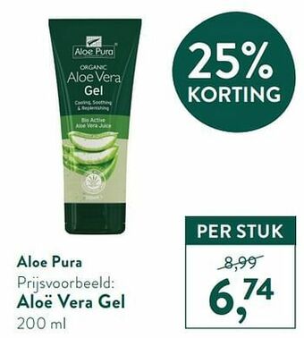 Holland & Barrett Aloë vera gel aanbieding