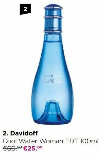 ICI PARIS XL Davidoff cool water woman edt aanbieding
