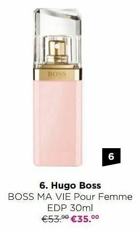 Hugo boss boss ma vie pour femme edp