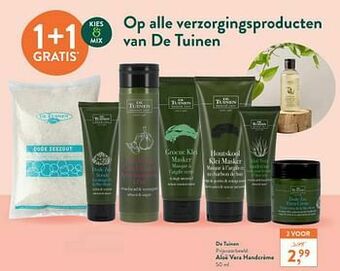 Holland & Barrett Aloë vera handcrème aanbieding