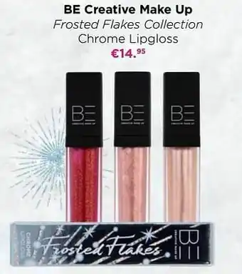 ICI PARIS XL Be creative make up frosted flakes collection chrome lipgloss aanbieding