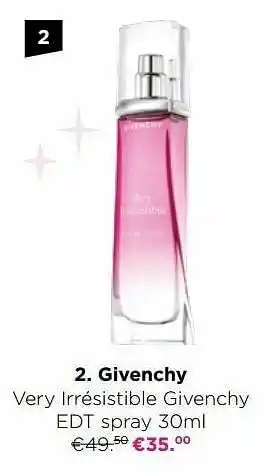ICI PARIS XL Givenchy very irrésistible givenchy edt spray aanbieding