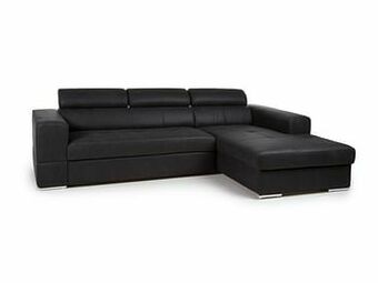 Deba Meubelen Hoekzetel met bedfunctie GO - Preston Onyx Zwart aanbieding