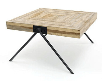 Deba Meubelen Salontafel TECA - Teakhout Hout aanbieding