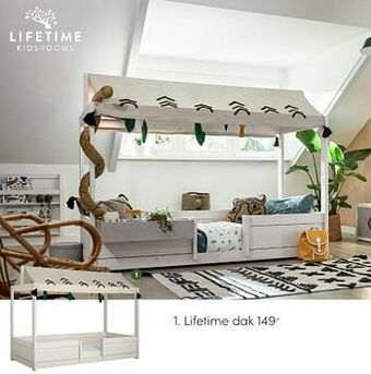 Baby & Tiener Lifetime dak aanbieding