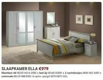 Slaapkamer ella