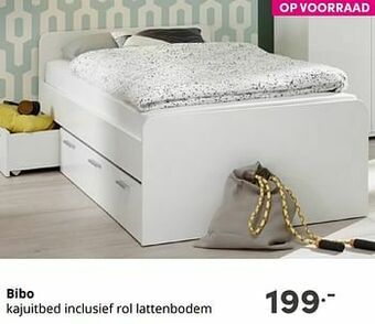 Baby & Tiener Bibo kajuitbed inclusief rol lattenbodem aanbieding