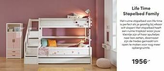 Baby & Tiener Life time stapelbed family aanbieding