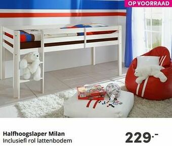 Halfhoogslaper milan