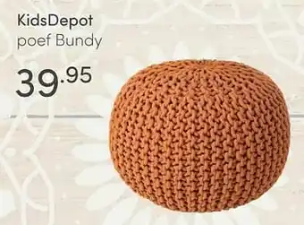 Baby & Tiener Kidsdepot poef bundy aanbieding