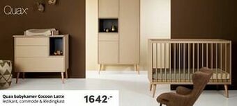Baby & Tiener Quax babykamer cocoon latte aanbieding