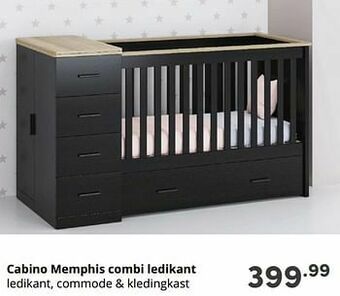 Baby & Tiener Cabino memphis combi ledikant aanbieding